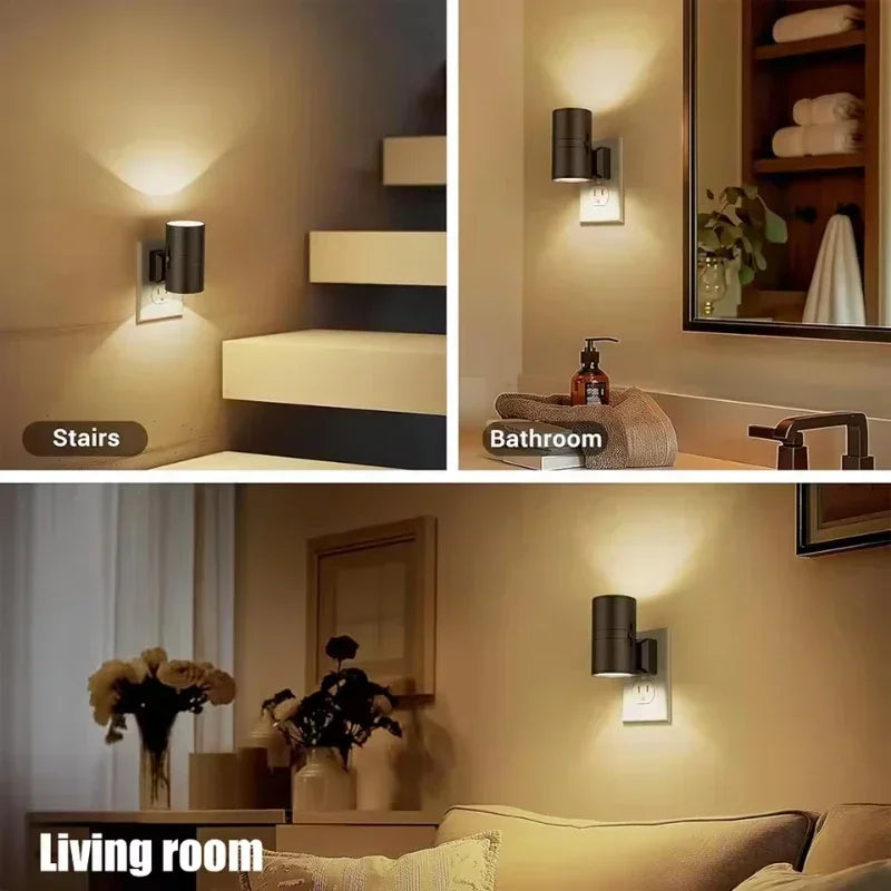 2pc Dimmable LED Night Lights – Soft, Adjustable Glow for Every Space