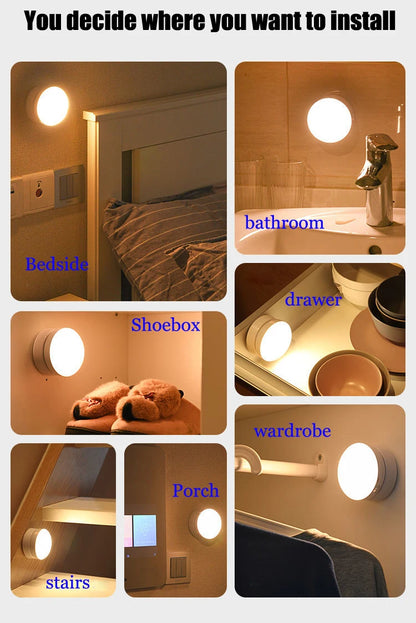 Rotating Light Motion Sensor Activated