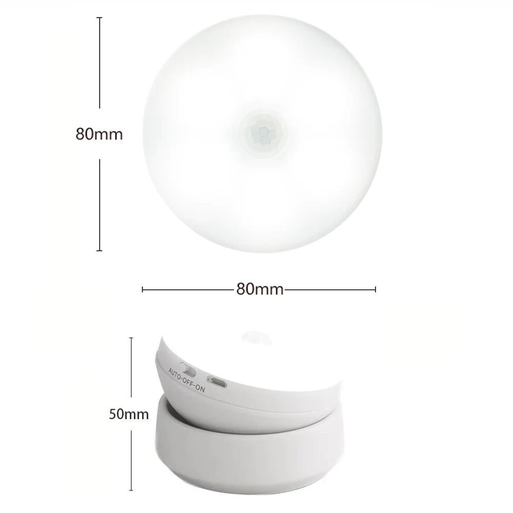 Rotating Light Motion Sensor Activated