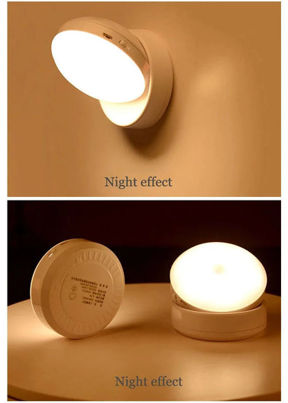 Rotating Light Motion Sensor Activated