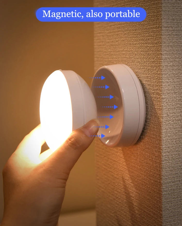 Rotating Light Motion Sensor Activated